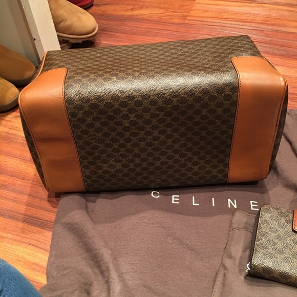 🔥🔥Celine VintageExcellent Cond Boston and Wallet - Picture 2 of 8